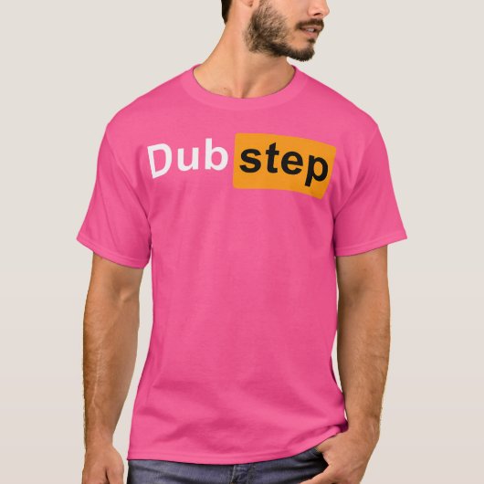 Dubstep Edm Funny Logo Rave Party Festival Mode T-shirt (Voorkant)