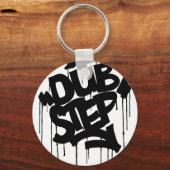 Dubstep FatCap Black Sleutelhanger (Voorkant)