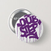 Dubstep FatCap Kush Paars Ronde Button 5,7 Cm (Voorkant /achterkant)