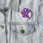 Dubstep FatCap Kush Paars Ronde Button 5,7 Cm (In situ)