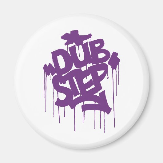 Dubstep FatCap Kush Paarse Magneet (Voorkant)