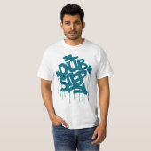Dubstep FatCap Reef Blue T-shirt (Voorkant volledig)
