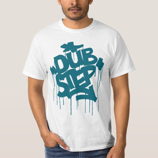 Dubstep FatCap Reef Blue T-shirt (Voorkant)