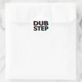 Dubstep Filthy dub step bass techno wobble Ronde Sticker (Tas)