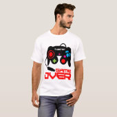 Dubstep game over t-shirt (Voorkant volledig)
