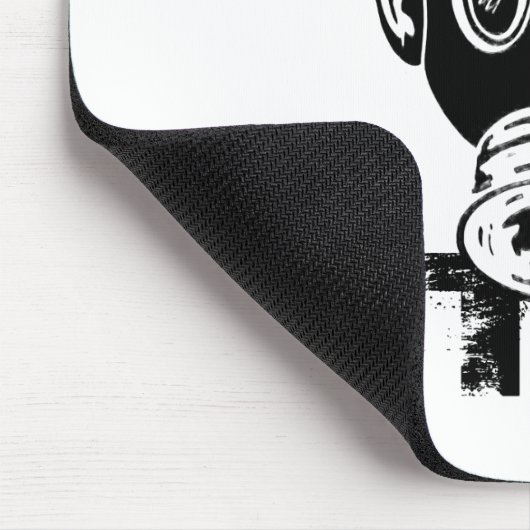 Dubstep-gasmasker Muismat (Hoek)