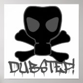 Dubstep gasmasker poster (Voorkant)