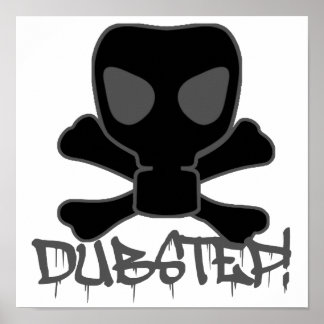 Dubstep gasmasker poster