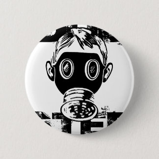 Dubstep-gasmasker Ronde Button 5,7 Cm