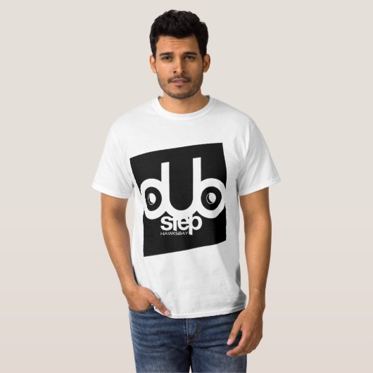 Dubstep Hawksbay T-shirt (Voorkant volledig)