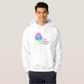 Dubstep is mijn favoriete smaak hoodie (Voorkant volledig)