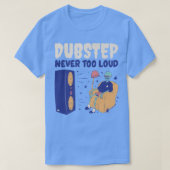 Dubstep is nooit te luid grappig Dubstep Skeleton T-shirt (Design voorkant)