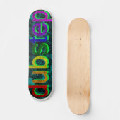 Dubstep kleurenspectrum Pro-kaart Skateboard (Voorkant)