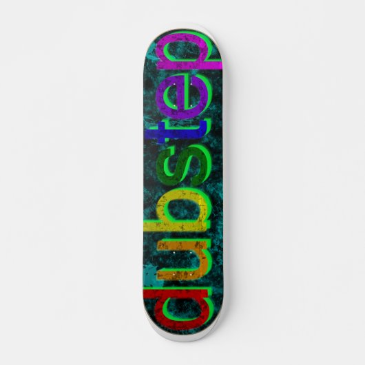 Dubstep kleurenspectrum Pro-kaart Skateboard (Voorkant)