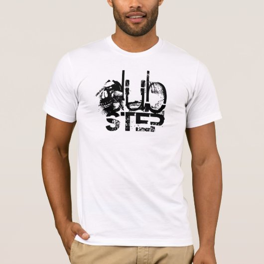 DUBSTEP Limited Edition White Top (Voorkant)