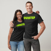 Dubstep ( Limoen ) zwart T-shirt (Unisex)
