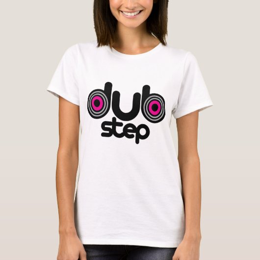 Dubstep luidsprekers t-shirt (Voorkant)
