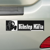 DUBSTEP Mafia Dub Stap muziek Dubstep kleding Bumpersticker (Op auto)