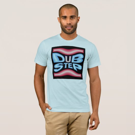 DUBSTEP Neon Speaker Warp T-shirt (Voorkant volledig)