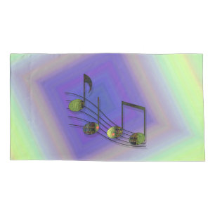 Dubstep Noten Slopenhoesje Kussensloop