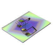 Dubstep Notes-Notitieboek Notitieboek (Linkerzijde)