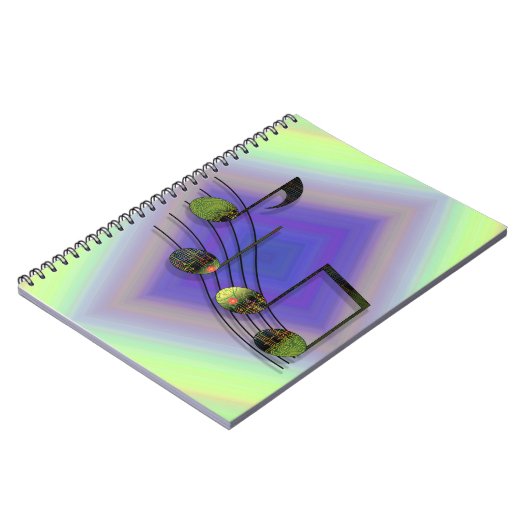 Dubstep Notes-Notitieboek Notitieboek (Linkerzijde)