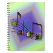 Dubstep Notes-Notitieboek Notitieboek (Voorkant)