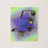 Dubstep Notes-puzzel Legpuzzel (Verticaal)