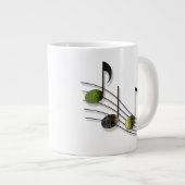 Dubstep Notes Specialty-Mok Grote Koffiekop (Voorkant rechts)