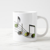Dubstep Notes Specialty-Mok Grote Koffiekop (Rechts)