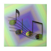 Dubstep Notes-Tegel Tegeltje (Voorkant)