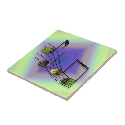 Dubstep Notes-Tegel Tegeltje (Zijkant)