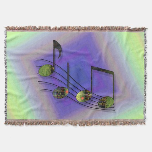 Dubstep Notes-thread Deken (Voorkant)