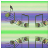 Dubstep Notes-verbinding Stof (Swatch)