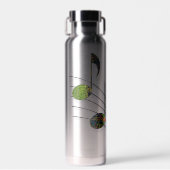 Dubstep Notes Waterfles (Voorkant)