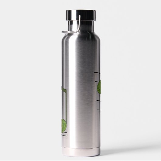 Dubstep Notes Waterfles (Rechts)