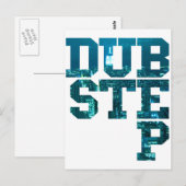 Dubstep NYC Briefkaart (Voorkant / Achterkant)