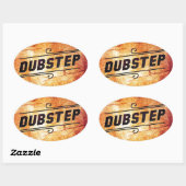 Dubstep Ovale Sticker (Vel)