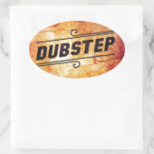 Dubstep Ovale Sticker (Tas)
