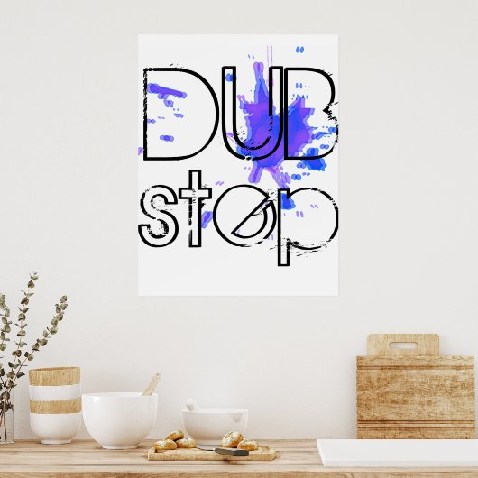 DubStep-Poster Poster (Keuken)