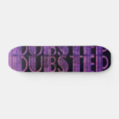 Dubstep  Purp Pro Board Persoonlijk Skateboard (Horizontaal)