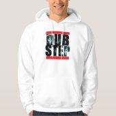 DubStep Roking Skull Hoodie (Voorkant)