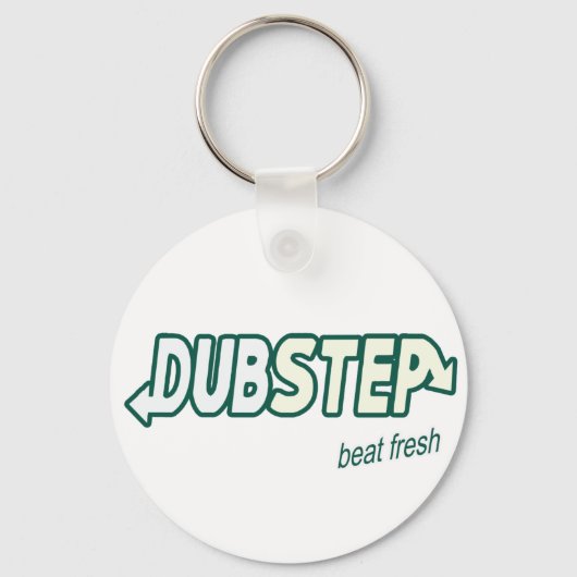 DUBSTEP slaat vers Sleutelhanger (Voorkant)