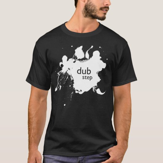 Dubstep Spatter T Shirt (Voorkant)