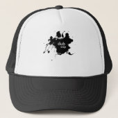 Dubstep spatter trucker pet (Voorkant)