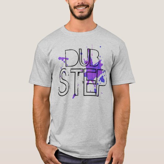 DubStep Splatter T-shirt (Voorkant)