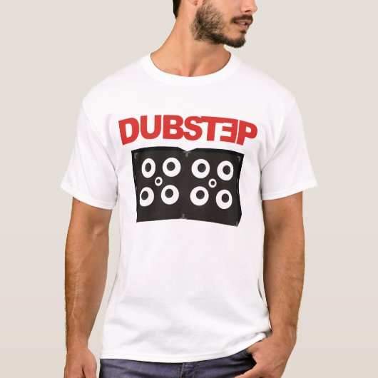 DUBSTEP SPREKERS T-SHIRT (Voorkant)