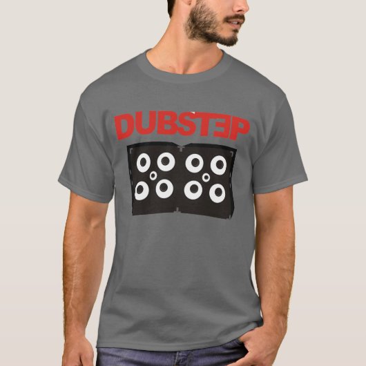 DUBSTEP SPREKERS T-SHIRT (Voorkant)