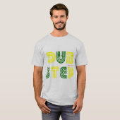 dubstep t-shirt m15 ( in lak ' ech ! ) (Voorkant volledig)