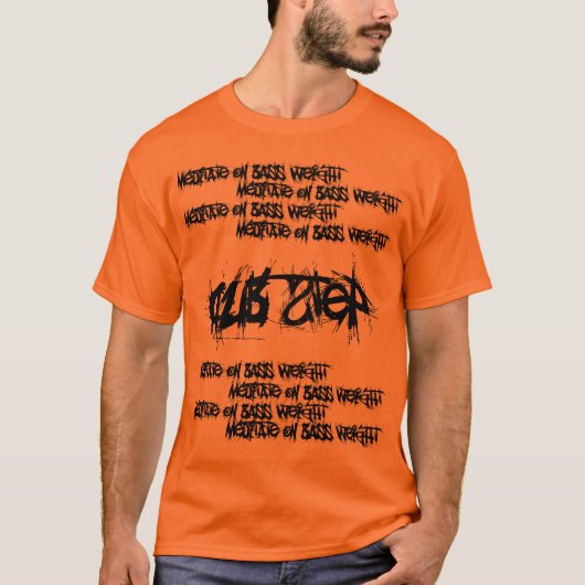 dubstep t-shirt m9 ( in luik ' ech ! ) (Voorkant)